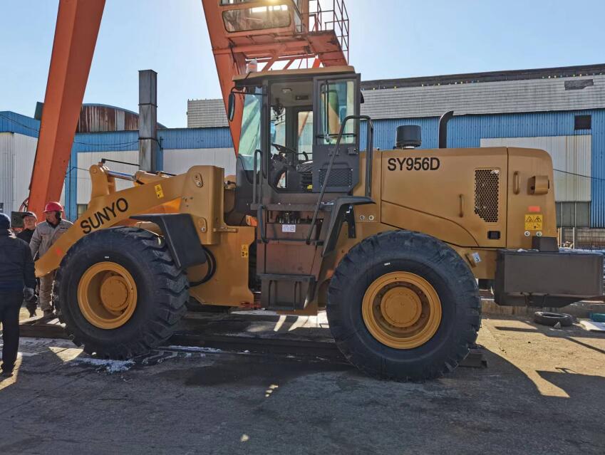 wheel loader delivery