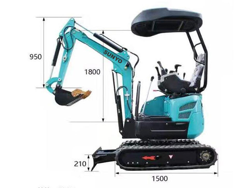 SYL330 mini excavator