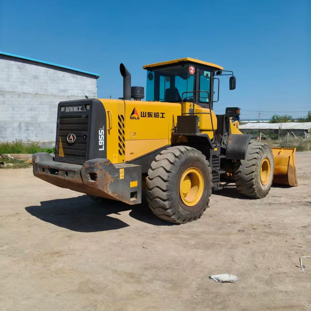 Used loader tires