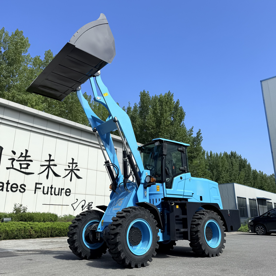 2 tons electric wheel loader