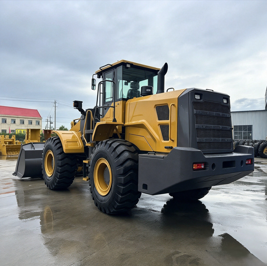 SY958 wheel loader working site