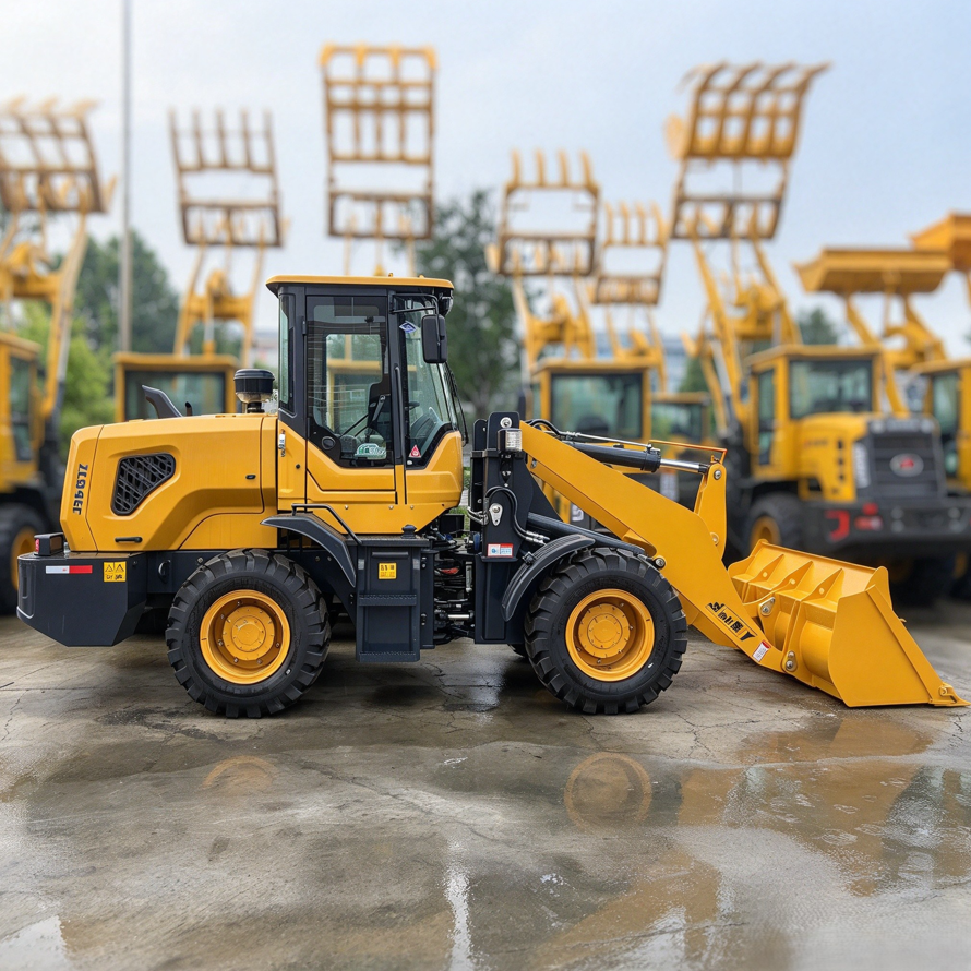 2 ton diesel wheel loader